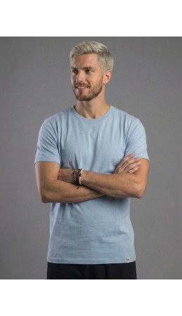 футболка мужская пастельно-голубой