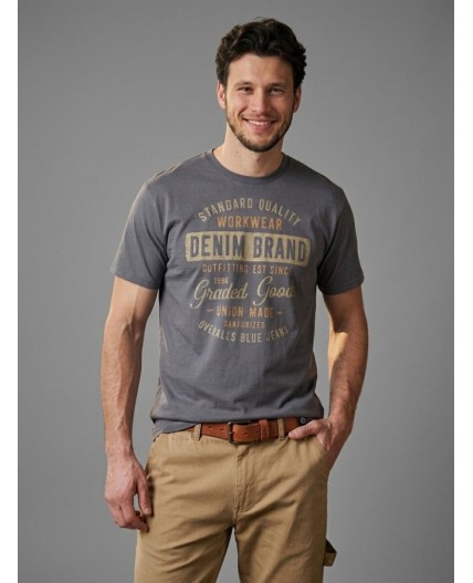 футболка мужская графитовый