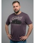 футболка мужская сливовый