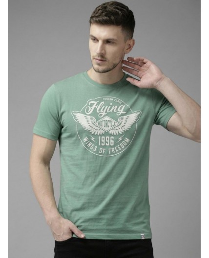 футболка мужская зеленый