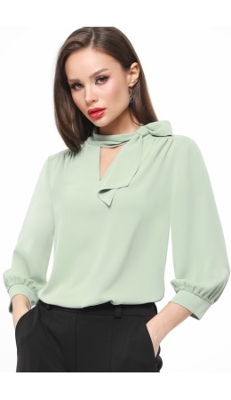 Блузка Серо-зелёный