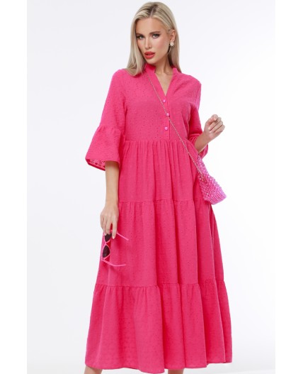 Платье Ярко-розовый