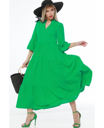 Платье Ярко-зелёный