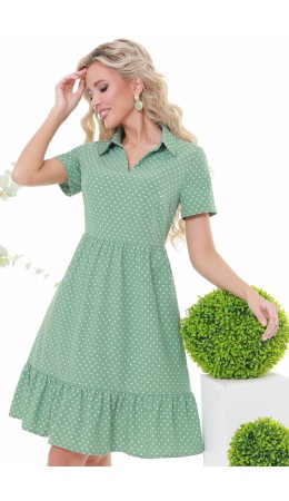 Платье Серо-зелёный