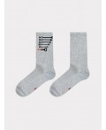 Носки серый меланж