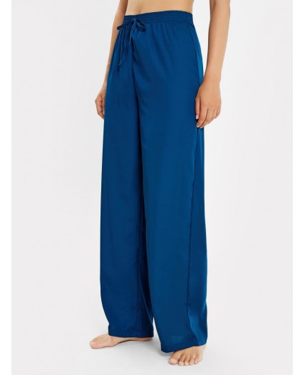 Брюки синее море