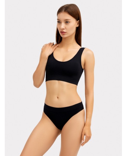 Бюстье черный