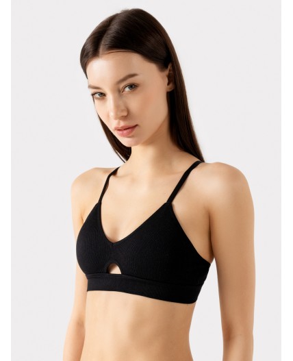 Бюстье черный