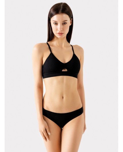 Бюстье черный