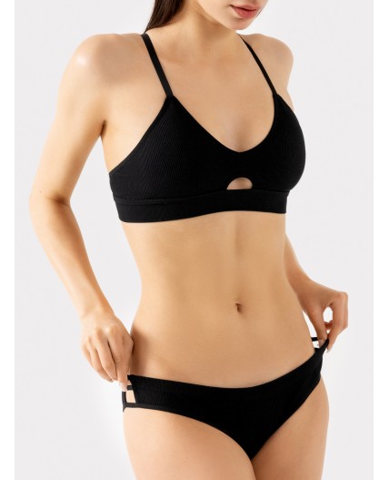 Бюстье черный