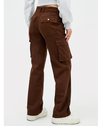 Брюки светло -коричневый