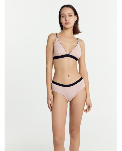 Бюстгальтер персиковый румянец