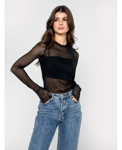 Джемпер черный