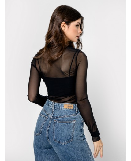 Джемпер черный