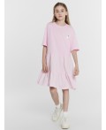 Платье св.розовый +печать1