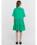 Платье яркий зеленый