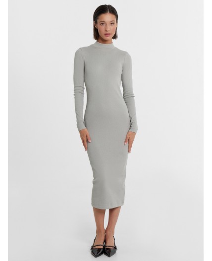 Платье серый