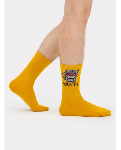 Носки горчичный