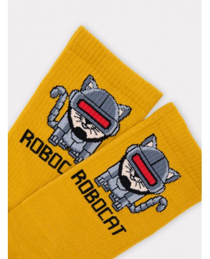 Носки горчичный