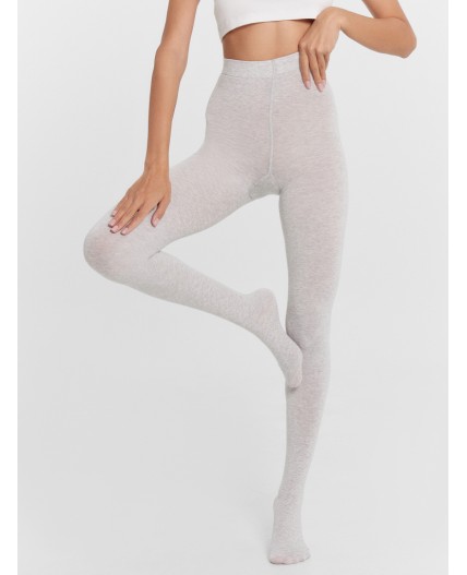 Колготки св.серый меланж