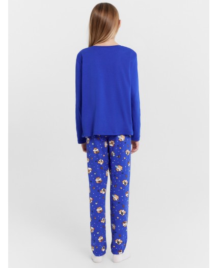 Комплект я.синий +хомяки на синем