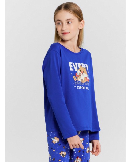 Комплект я.синий +хомяки на синем