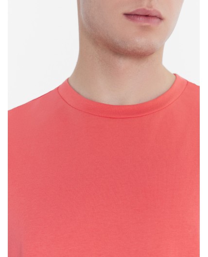 Футболка яркий коралл