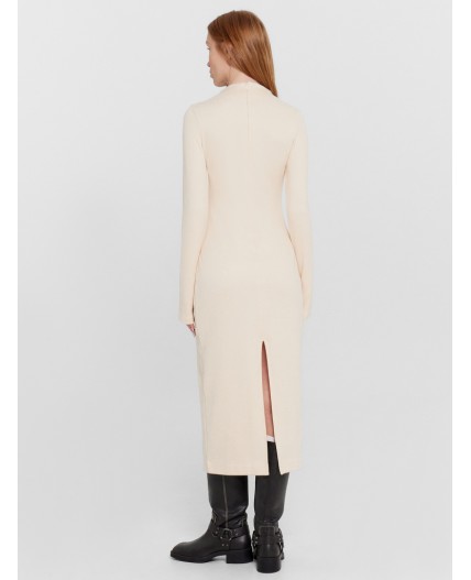 Платье св.бежевый меланж 5120-А