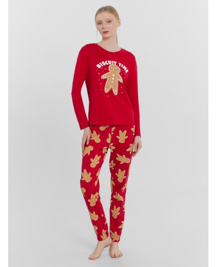 Комплект красный +печенье на красном