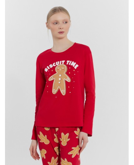 Комплект красный +печенье на красном