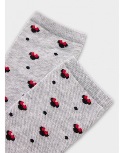 Носки св.серый меланж