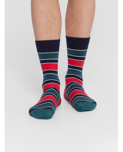 Носки т.синий /малахит