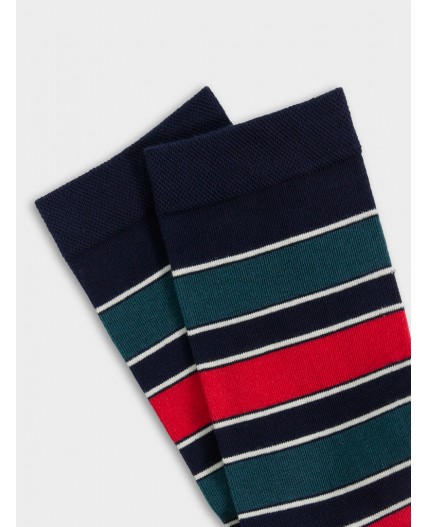 Носки т.синий /малахит