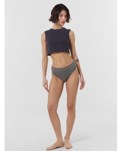 Трусы графитовый меланж