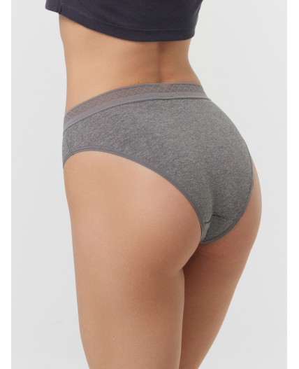 Трусы графитовый меланж