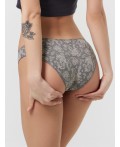 Трусы пейсли на графитовом меланже