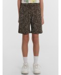 Шорты абстракция на табаке