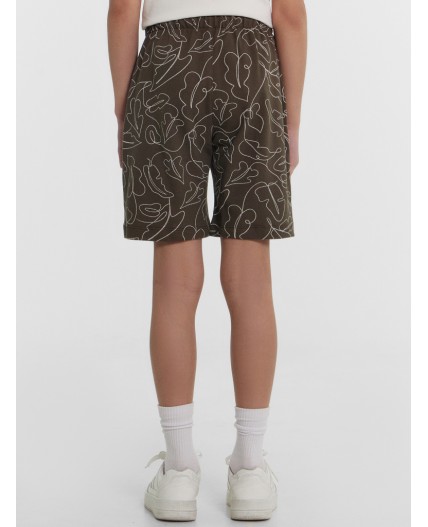 Шорты абстракция на табаке