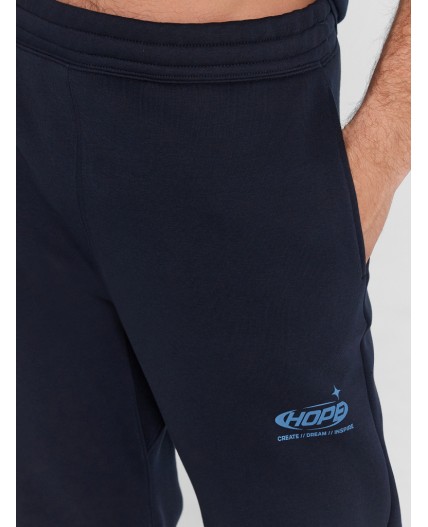 Брюки неви +печать