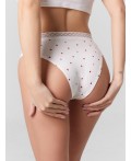 Трусы сердечки на белом