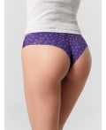 Трусы цветочки на фиолетовом