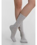 Носки св.серый меланж