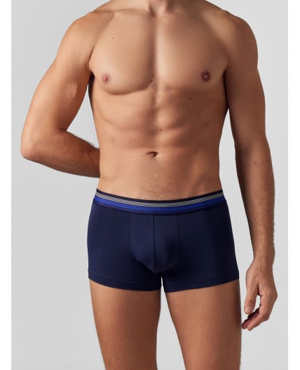 Трусы прикольные пингвины +глубокий синий4