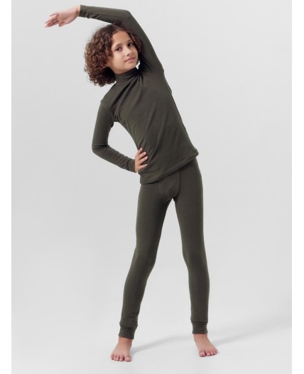 Легинсы оливковый