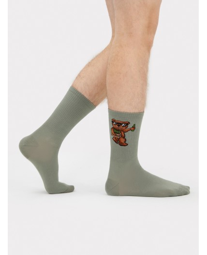 Носки оливка