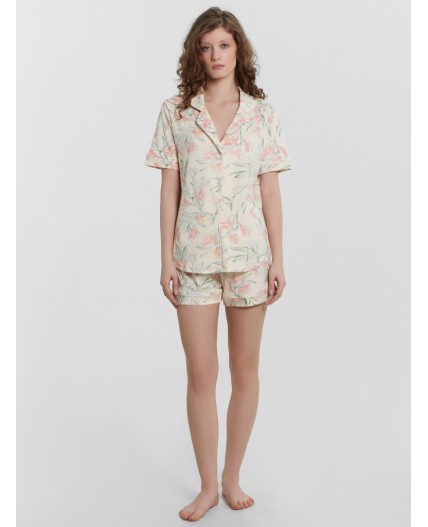 Комплект лилии на сливочном