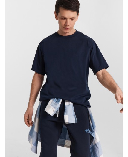 Футболка темно -синий