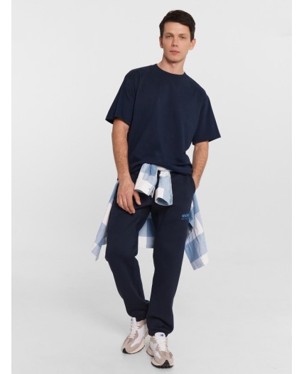 Футболка темно -синий