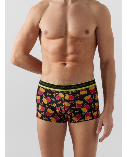 Трусы черный +картошка на черном1