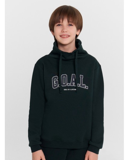 Джемпер пыльная зелень